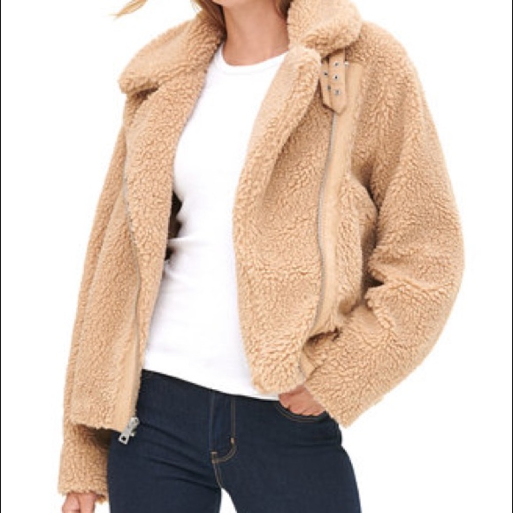 Levi’s All Over Sherpa Moto Jacket